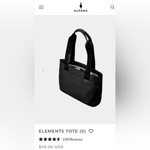 ALPAKA Elements Tote Bag- Small